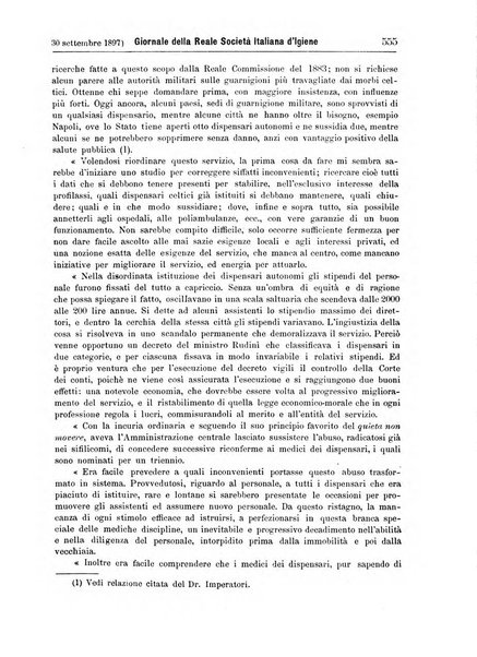 Giornale della Società italiana d'igiene