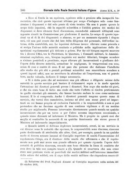 Giornale della Società italiana d'igiene