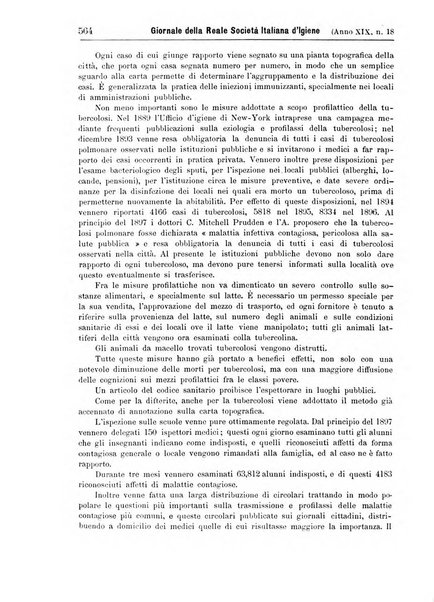 Giornale della Società italiana d'igiene