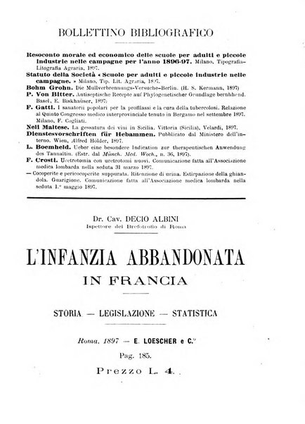 Giornale della Società italiana d'igiene