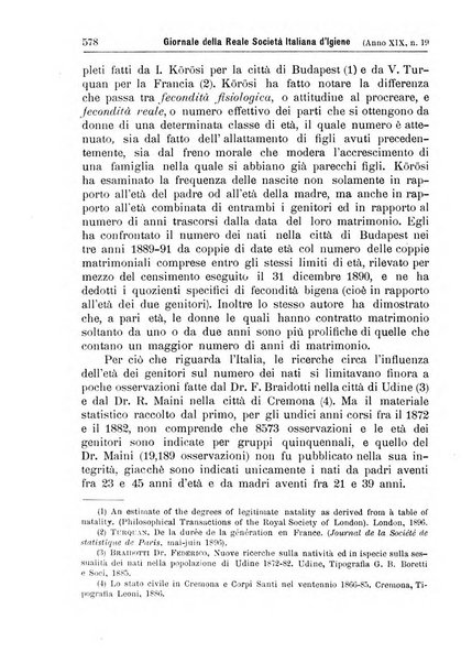 Giornale della Società italiana d'igiene