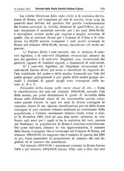 Giornale della Società italiana d'igiene