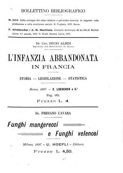 Giornale della Società italiana d'igiene