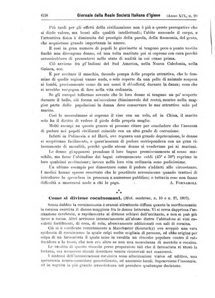 Giornale della Società italiana d'igiene