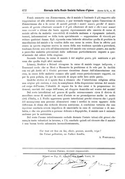 Giornale della Società italiana d'igiene