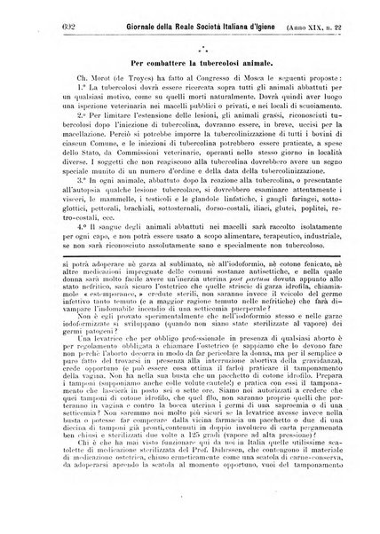 Giornale della Società italiana d'igiene