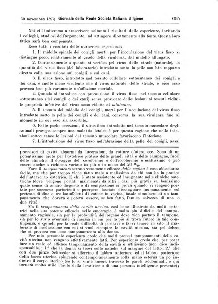 Giornale della Società italiana d'igiene