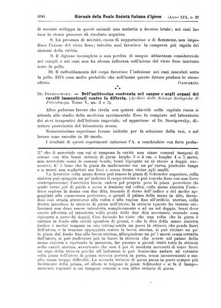 Giornale della Società italiana d'igiene