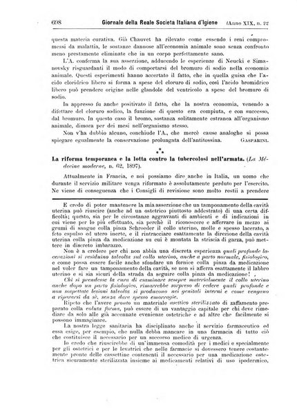 Giornale della Società italiana d'igiene