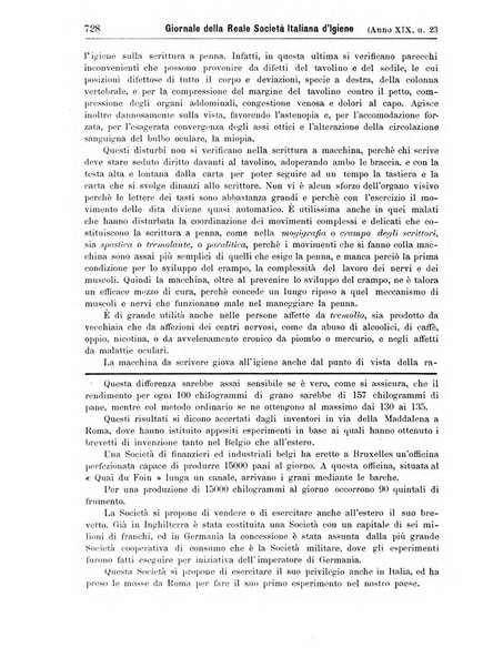 Giornale della Società italiana d'igiene