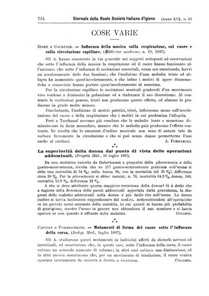 Giornale della Società italiana d'igiene