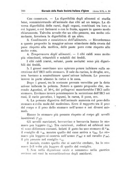 Giornale della Società italiana d'igiene