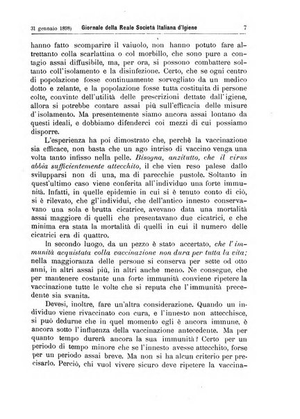 Giornale della Società italiana d'igiene