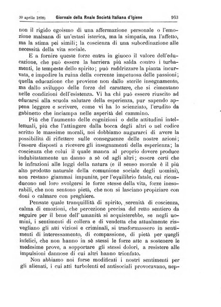 Giornale della Società italiana d'igiene