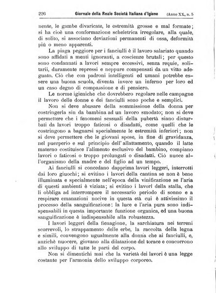 Giornale della Società italiana d'igiene