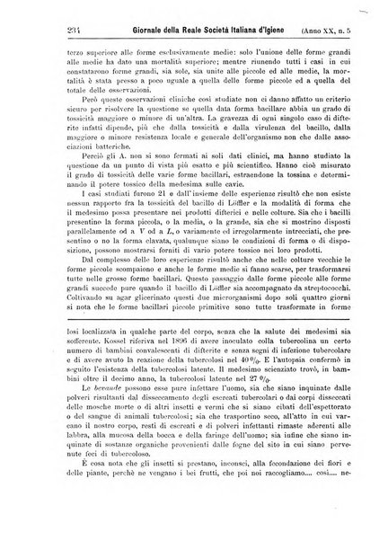 Giornale della Società italiana d'igiene