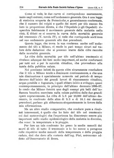 Giornale della Società italiana d'igiene