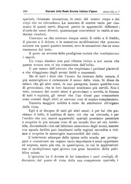 Giornale della Società italiana d'igiene