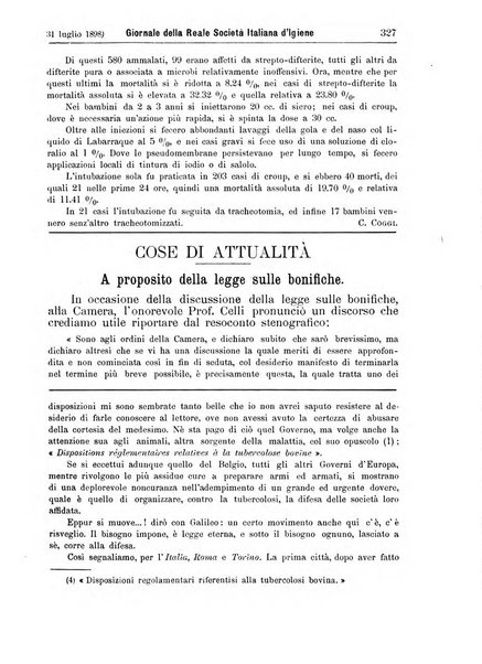 Giornale della Società italiana d'igiene