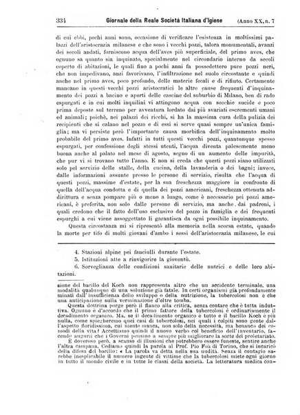 Giornale della Società italiana d'igiene