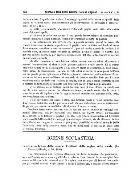 Giornale della Società italiana d'igiene