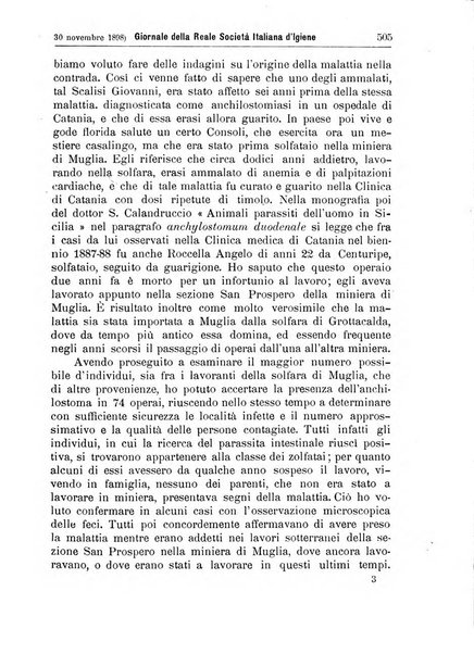 Giornale della Società italiana d'igiene