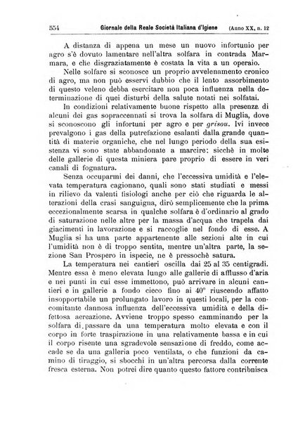 Giornale della Società italiana d'igiene