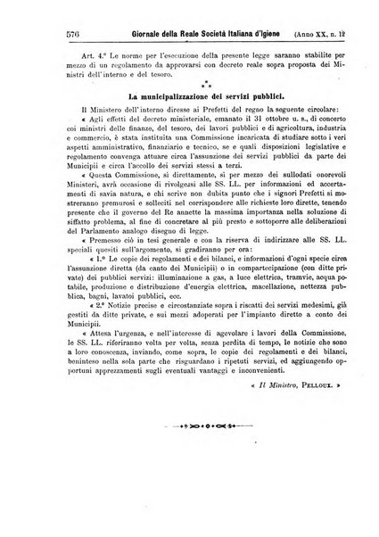 Giornale della Società italiana d'igiene