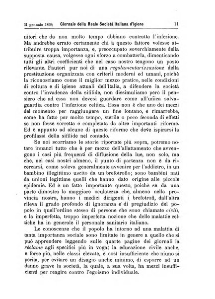 Giornale della Società italiana d'igiene