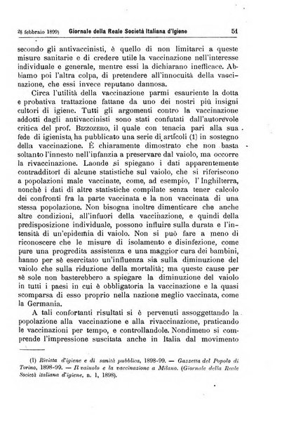 Giornale della Società italiana d'igiene