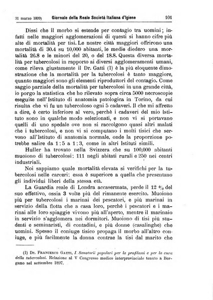 Giornale della Società italiana d'igiene