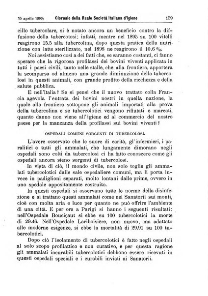 Giornale della Società italiana d'igiene