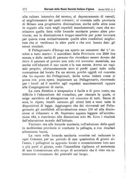 Giornale della Società italiana d'igiene