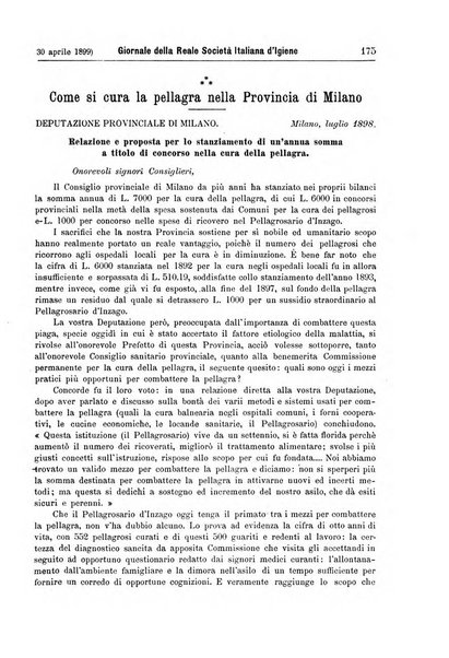 Giornale della Società italiana d'igiene