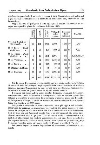 Giornale della Società italiana d'igiene