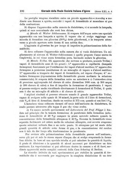 Giornale della Società italiana d'igiene