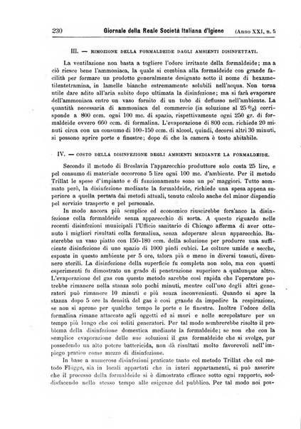 Giornale della Società italiana d'igiene