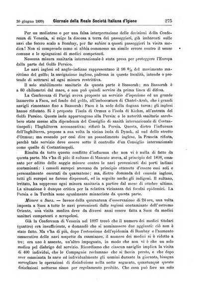 Giornale della Società italiana d'igiene