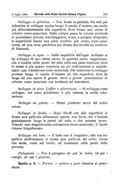 Giornale della Società italiana d'igiene