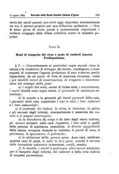 Giornale della Società italiana d'igiene