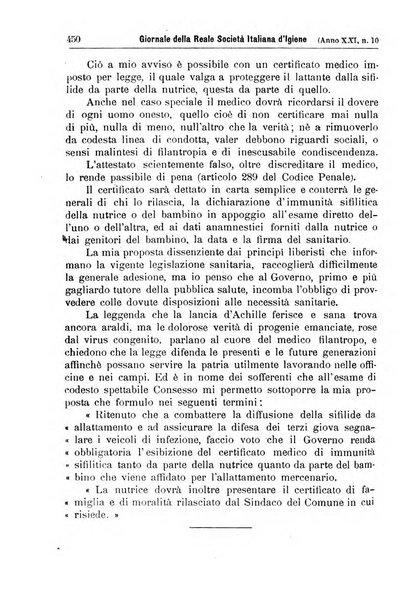 Giornale della Società italiana d'igiene