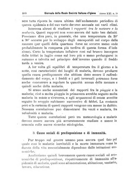 Giornale della Società italiana d'igiene