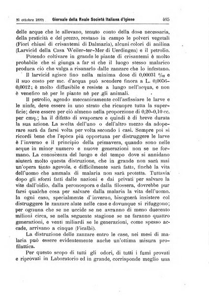 Giornale della Società italiana d'igiene