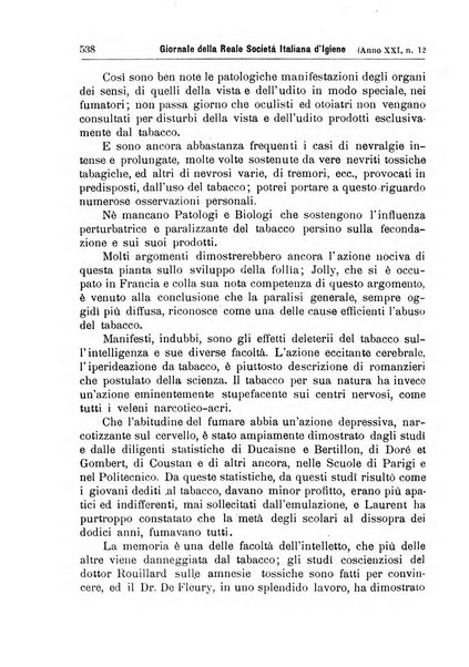 Giornale della Società italiana d'igiene