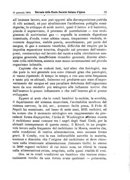 Giornale della Società italiana d'igiene