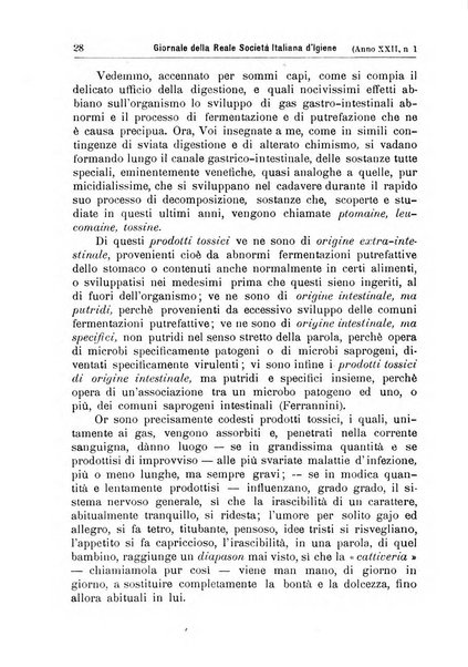 Giornale della Società italiana d'igiene