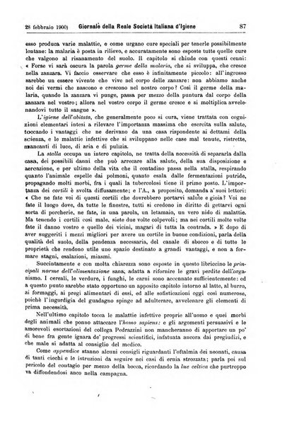 Giornale della Società italiana d'igiene