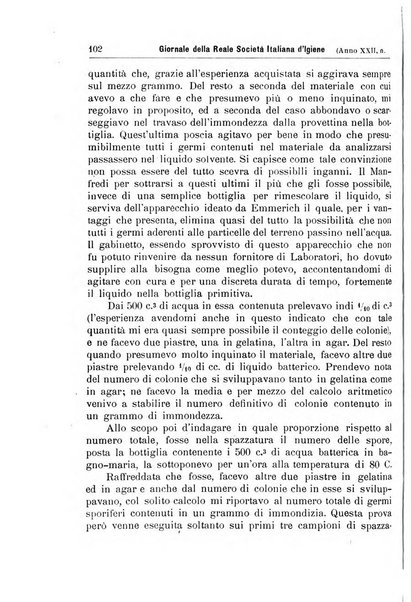 Giornale della Società italiana d'igiene