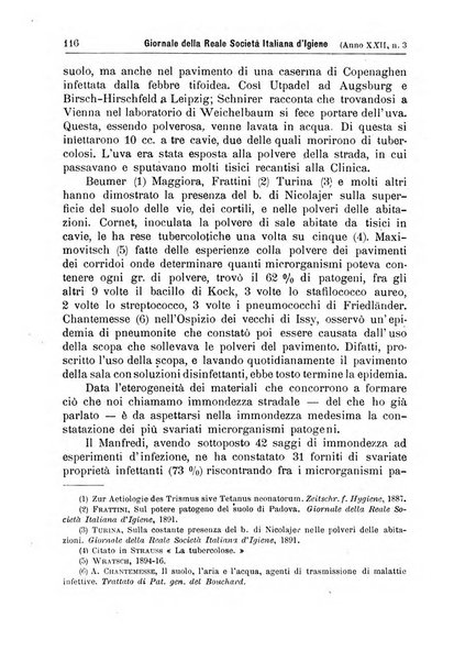 Giornale della Società italiana d'igiene