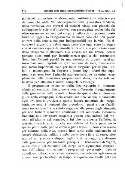 Giornale della Società italiana d'igiene